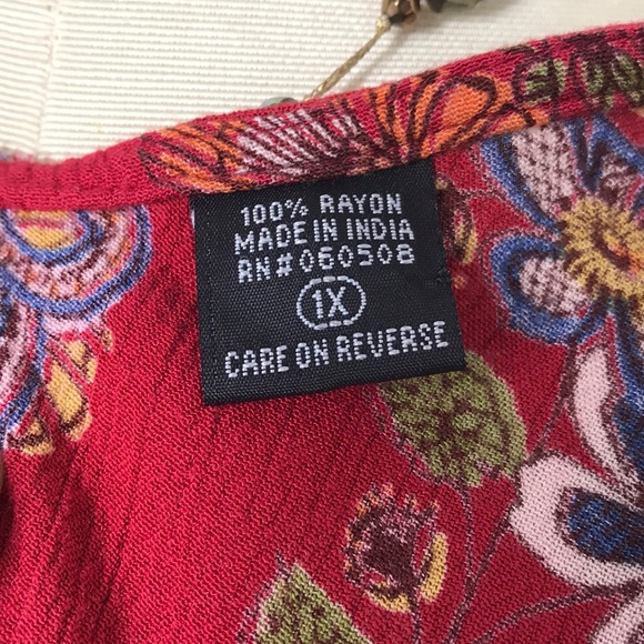 🌻 3/25 🌻 Angie Boho Paisley Ruffle Tank Top - Picture 8 of 9